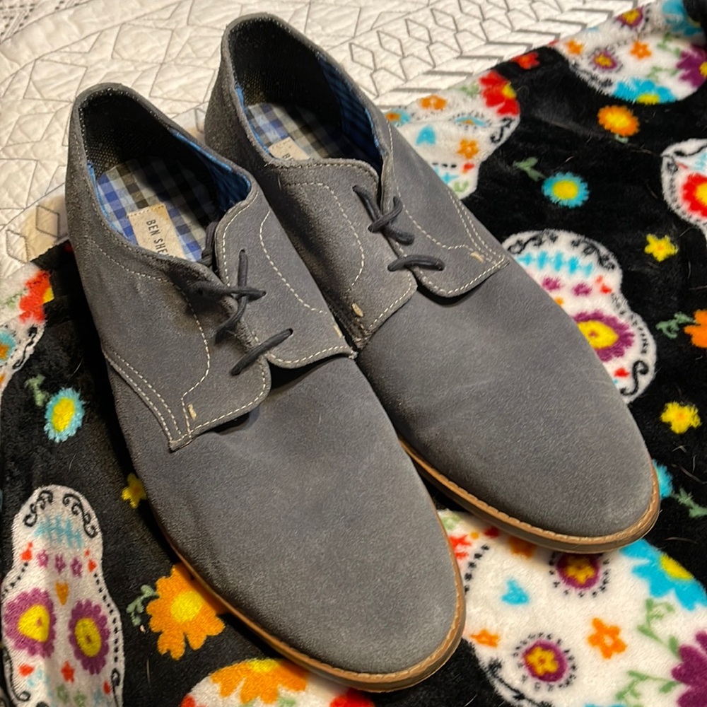 Used light blue Ben Sherman Shoes